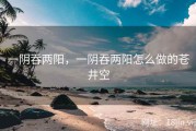 一阴吞两阳，一阴吞两阳怎么做的苍井空