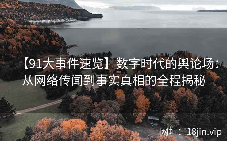 【91大事件速览】数字时代的舆论场：从网络传闻到事实真相的全程揭秘