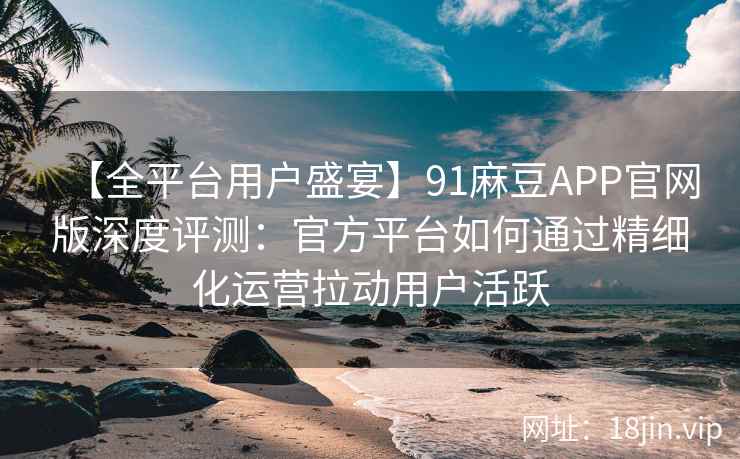 【全平台用户盛宴】91麻豆APP官网版深度评测：官方平台如何通过精细化运营拉动用户活跃